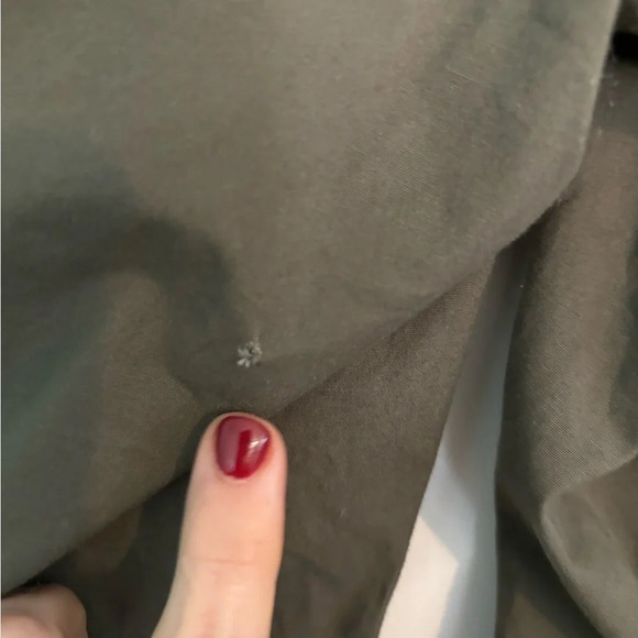 Social Standard by Sanctuary Womens Army Green Utility Cargo Crop Pant Sz Medium - Picture 6 of 8